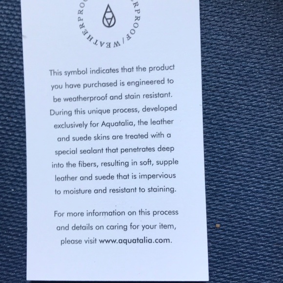 NIB Aquatalia Kayla Weatherproof Suede Sandal Black 6 Pristine Condition - Picture 8 of 12